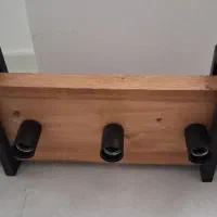 لوستر چوبی-فلزی