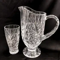 پارچ ولیوان کریستال لهستان اصل 3 دست