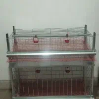 قفس ترکیبی مرغ و خروس و بلدرچین و کبک