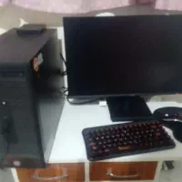 کیس Hp g4 همراه مانیتور Asus 22 پرینتر Canon