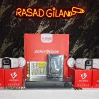 پکیج۴دوربین مداربسته باکل لوازم+هدیه