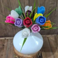 گلهای لاله شمعی