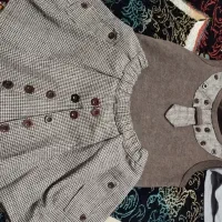 کاپشن وبلیزوشلواروپیراهن دخترانه|لباس|اشتهارد, |دیوار