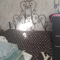 سرویس خواب دونفره فرفورژه بدون تشک|تخت و سرویس خواب|تهران, شهر زیبا|دیوار