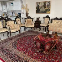 مبل استیل ۹ نفره بامیز ناهار خوری ۵ نفره|مبلمان خانگی و میز عسلی|شیراز, شهرک بهشتی|دیوار