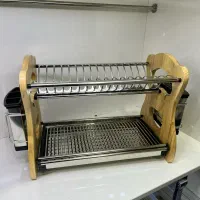 آبچکان رومیزی استیل طرح بامبو سایز کوچک