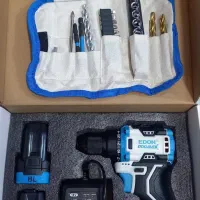 شارژی ۱۸ براشلس صنعتی با لوازم کامل