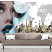 نصب کاغذ دیواری و نقاشی