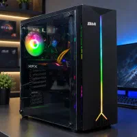 سیستم i5-9400F نسل ۹  رم ۱۲ گیگ  کیس گیمینگ