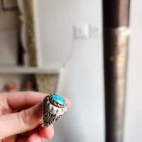 انگشتر فیروزه ۱۴گرم معاوضه با انگشتر