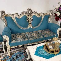 مبل طرح سلطنتی، بوفه ، میز تلویزیون، ساعت