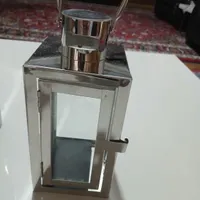 جا شمعی مدل فانوسی استیل نو|صنایع دستی و سایر لوازم تزئینی|تهران, سازمان برنامه|دیوار