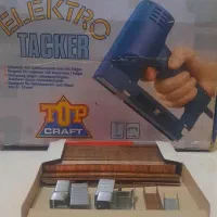 میخکوب و منگنه کوب برقی TOP CRAFT در حد نو