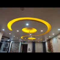 کناف سقف کاذب(لاین نوری باکس)  تایل دامپا ماربل