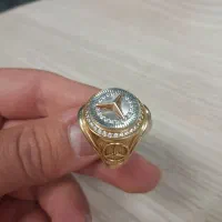 انگشتر طلا بنز و گردنبند کاریتر