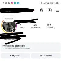 پیج اینستا با ۱۲ هزار فالور واقعی و بازدید بالا