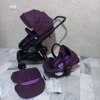 ست کالسکه کریر geoby آلمانی شاسی بلند خارجی|کالسکه و لوازم جانبی|تهران, دریاچه شهدای خلیج فارس|دیوار