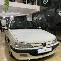 پژو پارس بی رنگ لازرورقی عتیقه و تک برگ سند