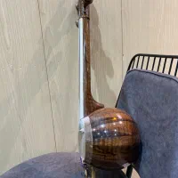 کمانچه عطا چوب ریشه گردو حرفه ای|سازهای سنتی|بومهن, |دیوار