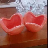 دو عدد جا شمعی طرح لاله