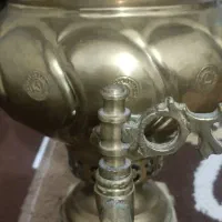 سماور ذغالی برنجی قدیمی|سماور، چایساز، قهوهساز|کرمانشاه, |دیوار