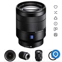 لنز زایس ۲۴-۷۰ f4 کاملا نو معاوضه با گوشی هم دارم