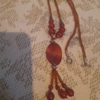 گردنبندعقیق سرخ یمن|جواهرات|کرمانشاه, |دیوار