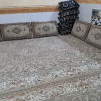 پشتی طرح فرش