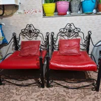 صندلی آهنی|صندلی و نیمکت|لاهیجان, بازکیاگوراب|دیوار