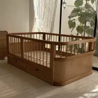 سرویس مونته‌سوری/ تخت کودک و نوزاد|تخت و سرویس خواب|ابهر, |دیوار