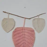 برگ مکرومه زیبا