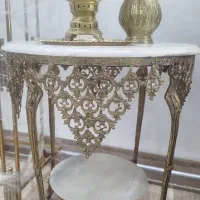 میز برنز گرد