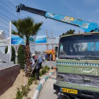 جرثقیل های کفی3الا10تن حمل نقل سریع وایمن و تخصصی|خدمات حمل و نقل|رباطکریم, نصیرشهر|دیوار