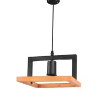 حراج چراغ آویز چوب فلز درجه یک