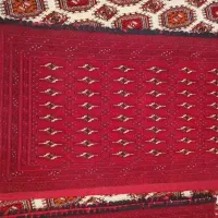 دوجفت پشتی ترکمنی باکیفیت وبانخ بهترین ریز نقش|گلیم، جاجیم، گبه|کلاله, |دیوار