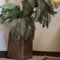 2عددگل وگلدان