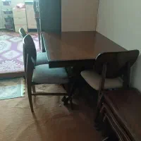 میز غذاخوری چهار نفره|میز و صندلی غذاخوری|قم, نیروگاه|دیوار