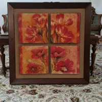 تابلو گل وارداتی