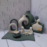 انواع ست دکوری مجسمه برای کنسول میزجلومبلی گلجا