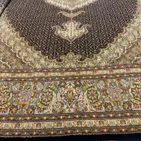 (فرش حق زاده)جفت۶متری ماهی مرینوس حاشیه افسری|فرش|تبریز, |دیوار