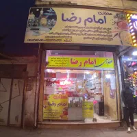 تابلو  بالایی مغازه جنس خوب محکم  اماده نصب