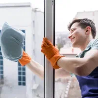 خدمتکار آقا برای انجام امور منزل و نظافت