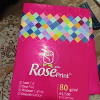 برگه آچار رز پرینت