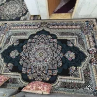 سلام دو عدد فرش ۱۲ متری ۷۰۰ شانه در حد نو
