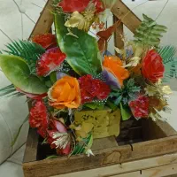 گل در گل مصنوعی|گل مصنوعی|مریوان, |دیوار