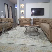 کاناپه ۸ نفره،دوعدد۳ نفره و دو عدد تک نفره کنارمبل|مبلمان خانگی و میز عسلی|اهواز, فرهنگ شهر|دیوار