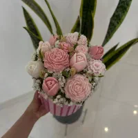 انواع باکس گل شمع کرج مرکز پخش گل در کرج