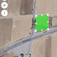 زمین حدود 2000متر دم جاده روستای نادرگلی|فروش دفتر صنعتی، کشاورزی، تجاری|باروق, |دیوار