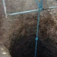 حفر چاه فاضلاب با دستگاه