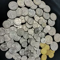 100 عدد سکه کلکسیونی شاهی|کلکسیون سکه، تمبر، اسکناس|بم, |دیوار